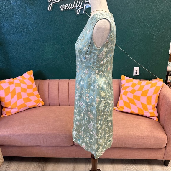 Vintage Dynasty Satin jacquard dress - Picture 9 of 11